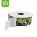 Drucken von Roll Custom Logo Self Adhäsive Etiketten Aufkleber für Lebensmittelpaket, gedruckte Lebensmitteletiketten